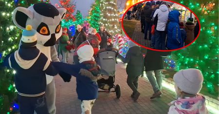 Atrakcja w małej wsi przyciągnęła tłumy. Na miejscu kolejki i pełne parkingi