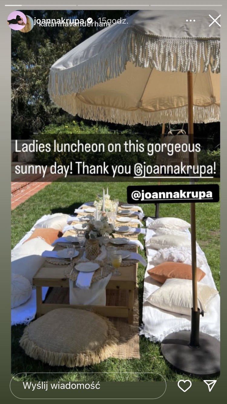Joanna Krupa urządziła przyjęcie dla przyjaciółek