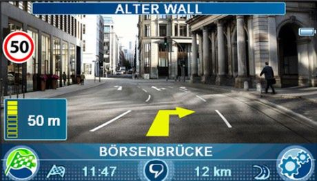Wideo nawigacja Blaupunkt TravelPilot N700 rozpoznaje znaki drogowe 1