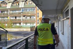 Policjanci w Ząbkach. Opublikowali zdjęcia z miejsca pożaru