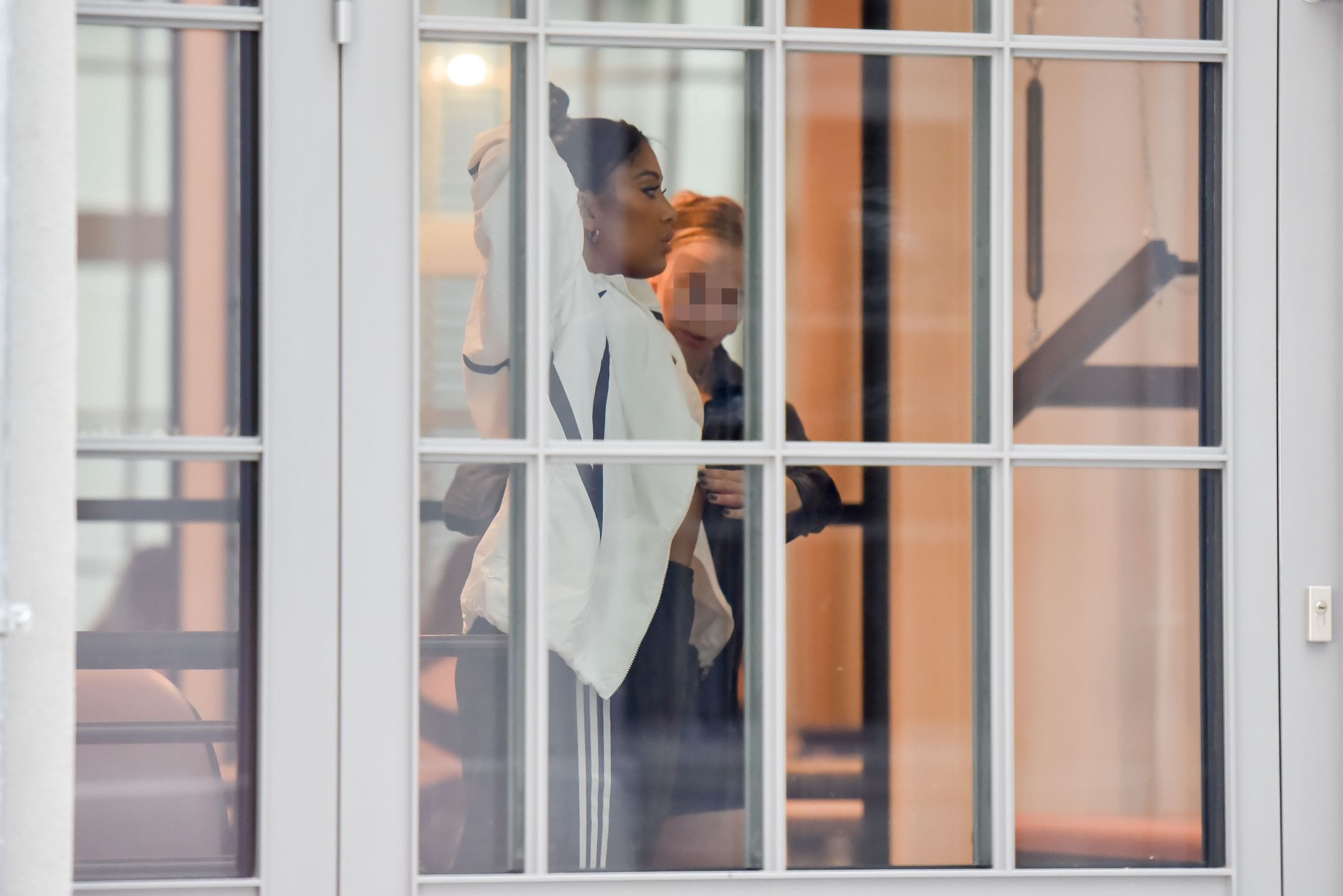 Patricia Kazadi trenuje na siłowni