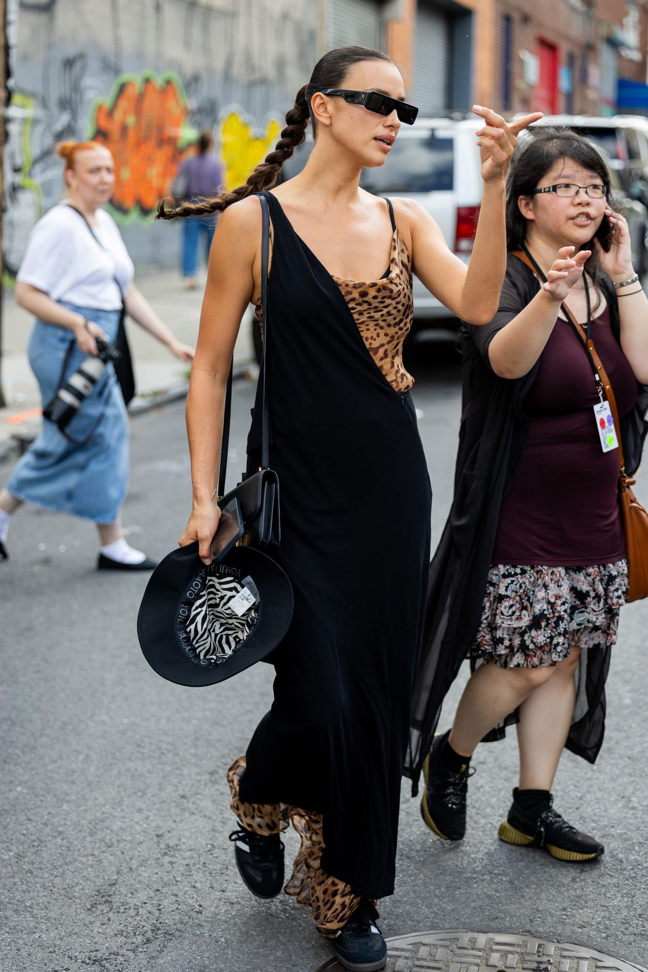 Irina Shayk na Tygodniu Mody w Nowym Jorku