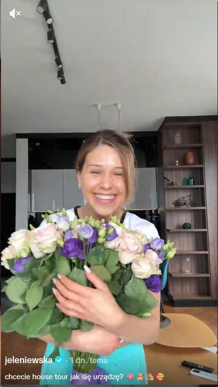 Maria Jeleniewska przeprowadziła się do nowego mieszkania 