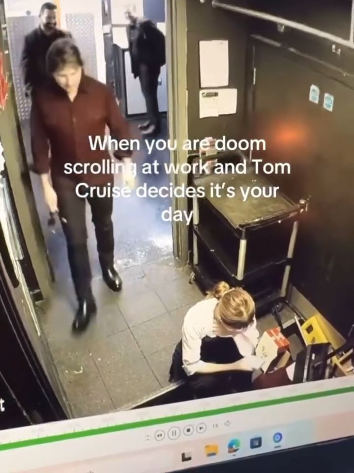 Tom Cruise pomógł pracownicy restauracji