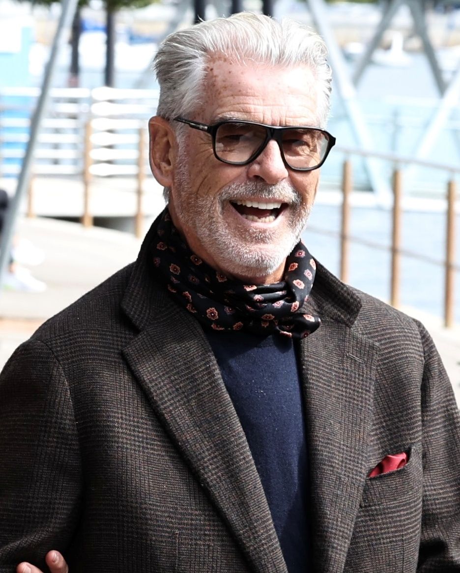 Pierce Brosnan na randce z żoną