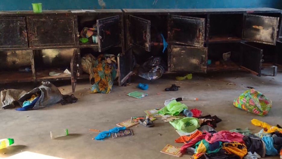 Fala porwań w Nigerii. Uprowadzono ponad 300 dzieci ze szkoły. Na zdjęciu wnętrze jednej ze szkół, gdzie doszło do porwań