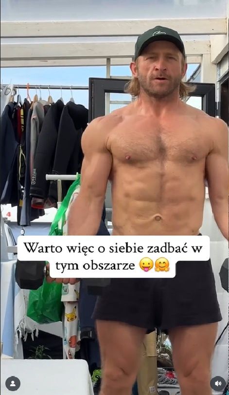 Borys Szyc schudł 15 kilogramów