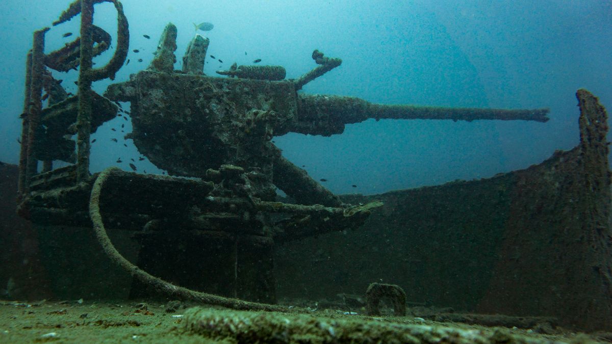 Bałtyk jest pełen zatopionej broni i wraków po II Wojnie Światowej.