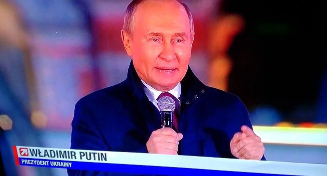 Wpadka Polsatu. Putin określony "prezydentem Ukrainy"