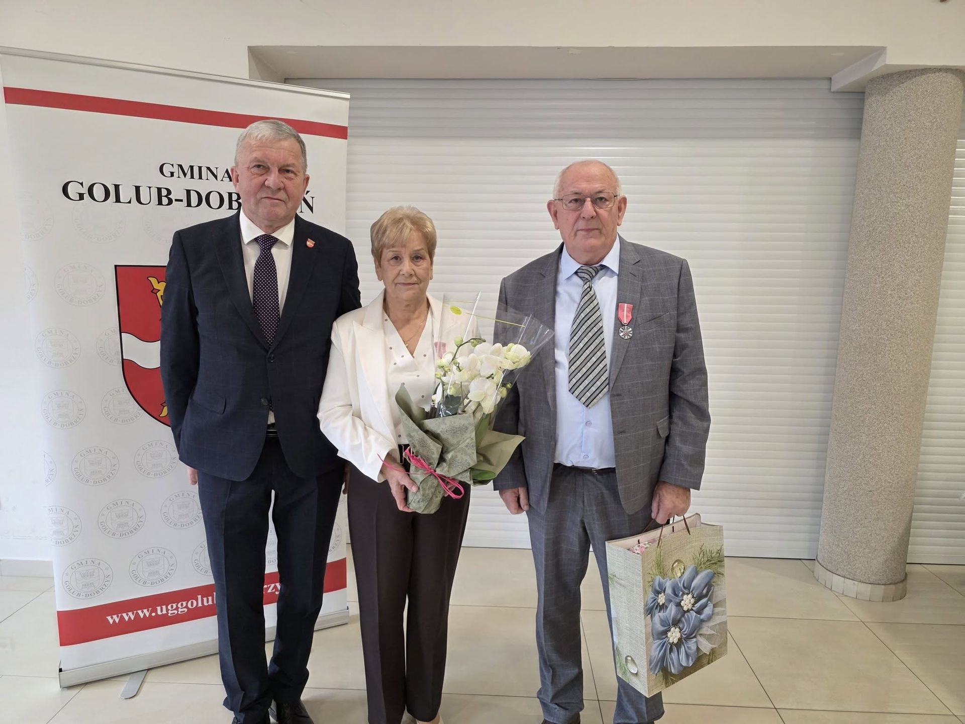 Medale otrzymało osiem par z gminy Golub-Dobrzyń