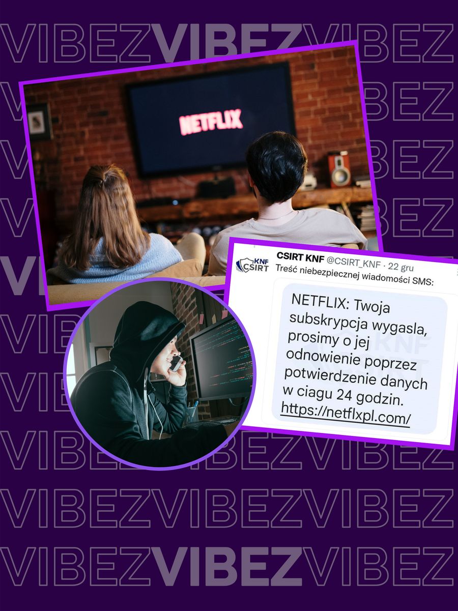 Oszustwo metodą na Netfliksa