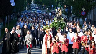 Mieszkańcy Jasła uczcili swojego patrona - św. Antoniego. Uroczystościom przewodniczył abp Adam Szal, metropolita archidiecezji przemyskiej