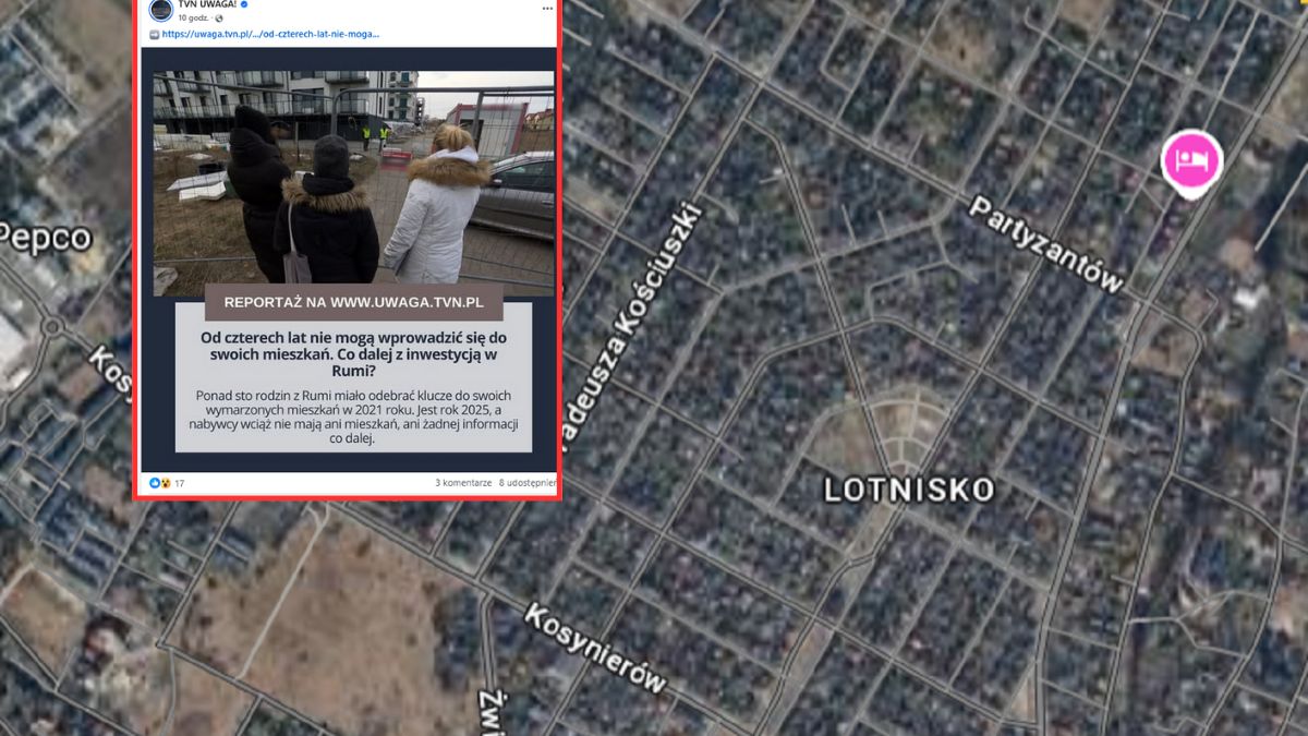 Kupili mieszkania w Rumi. Deweloper porzucił budowę