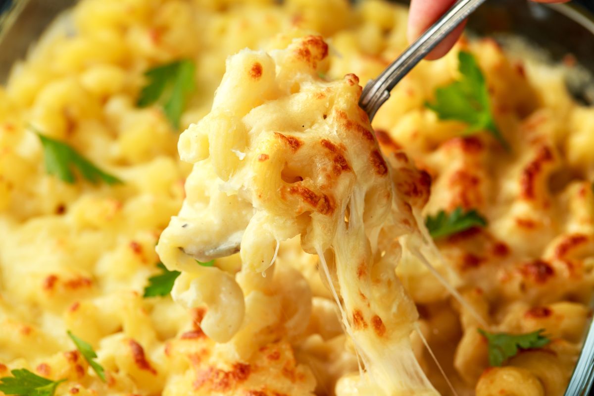 Pasta casserole - a quick dinner idea for the whole family