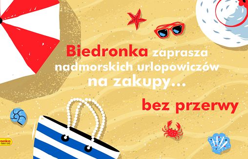 Część sezonowych Biedronek działa jako sklepy całodobowe
