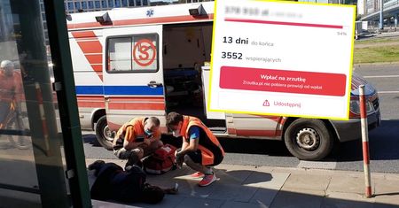 Zbierają na ambulans. Zatkało ich na widok wpłaty anonimowego darczyńcy