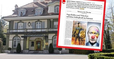 Nie spodobał się mem z Putinem. Rosyjska ambasada w Szwajcarii zapowiedziała pozew