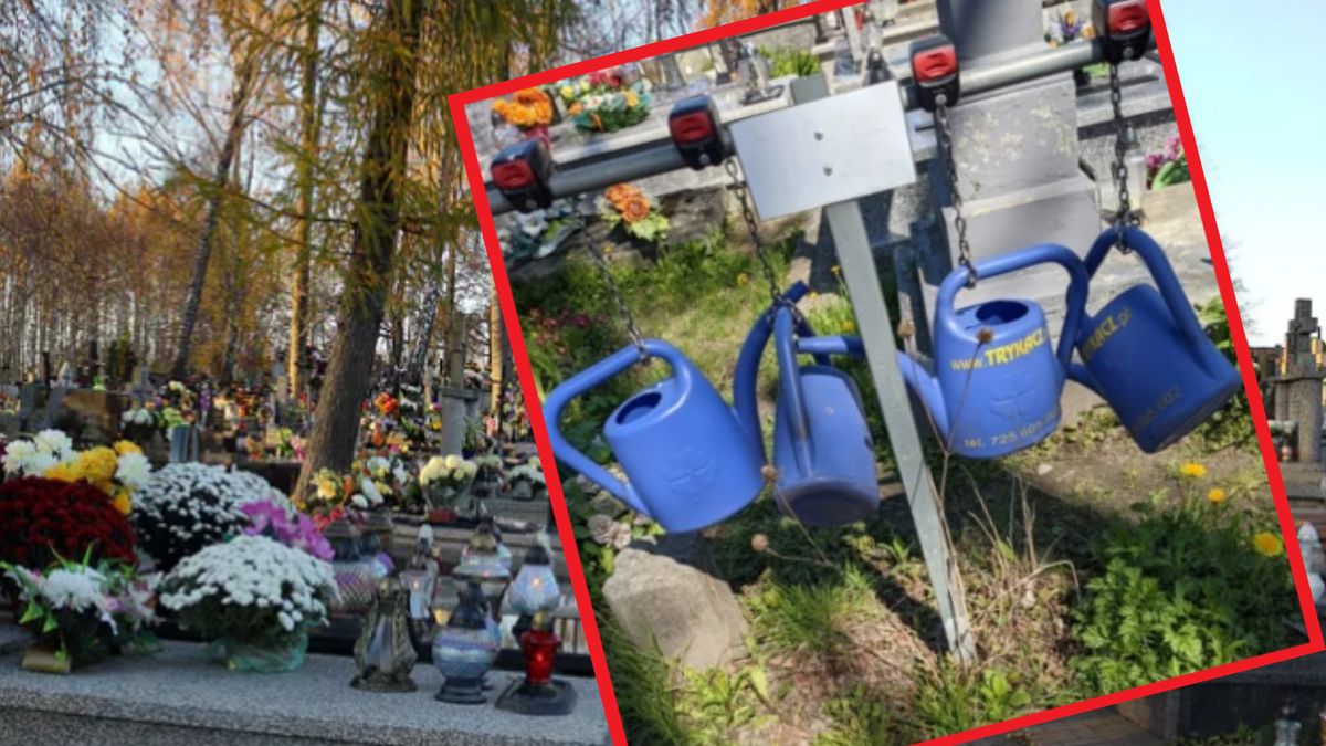 Konewki na kaucję znajdują się na kilku lubelskich cmentarzach 