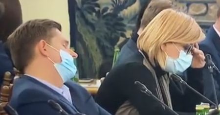 Kolejny zmęczony polityk. Posła PiS nie obudziły nawet krzyki