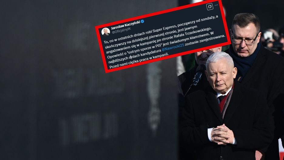 Jarosław Kaczyński oskarża "Super Express"