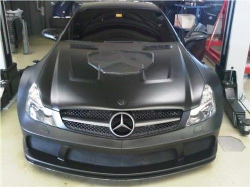 Mercedes SL 65 AMG Black Series Vanish!