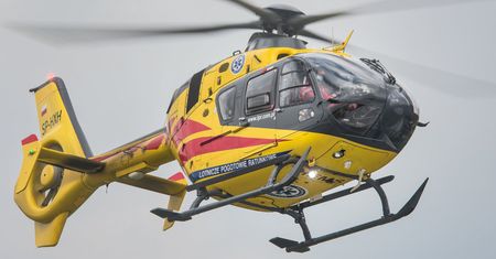 Wypadek na A1. Interweniowało LPR