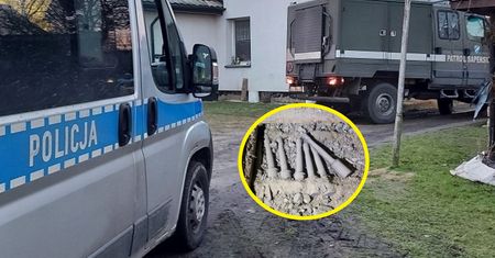 To znalazł, remontując poddasze. Musiał wezwać służby