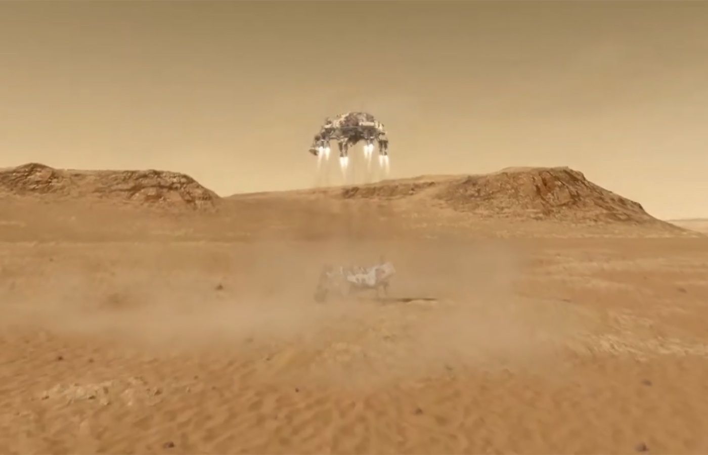 NASA pokazała pierwsze zdjęcia z łazika Perseverance 