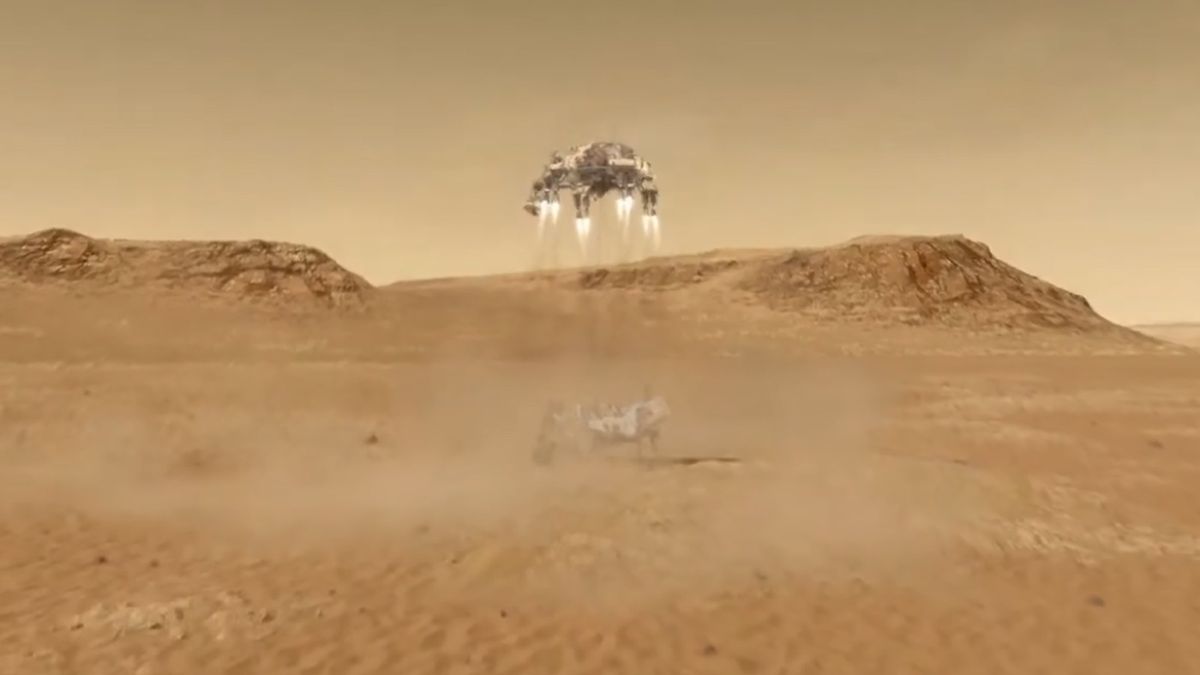 NASA pokazała pierwsze zdjęcia z łazika Perseverance 