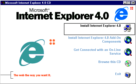 The Internet Explorer is a pathway to many abilities some consider to be... unnatural.