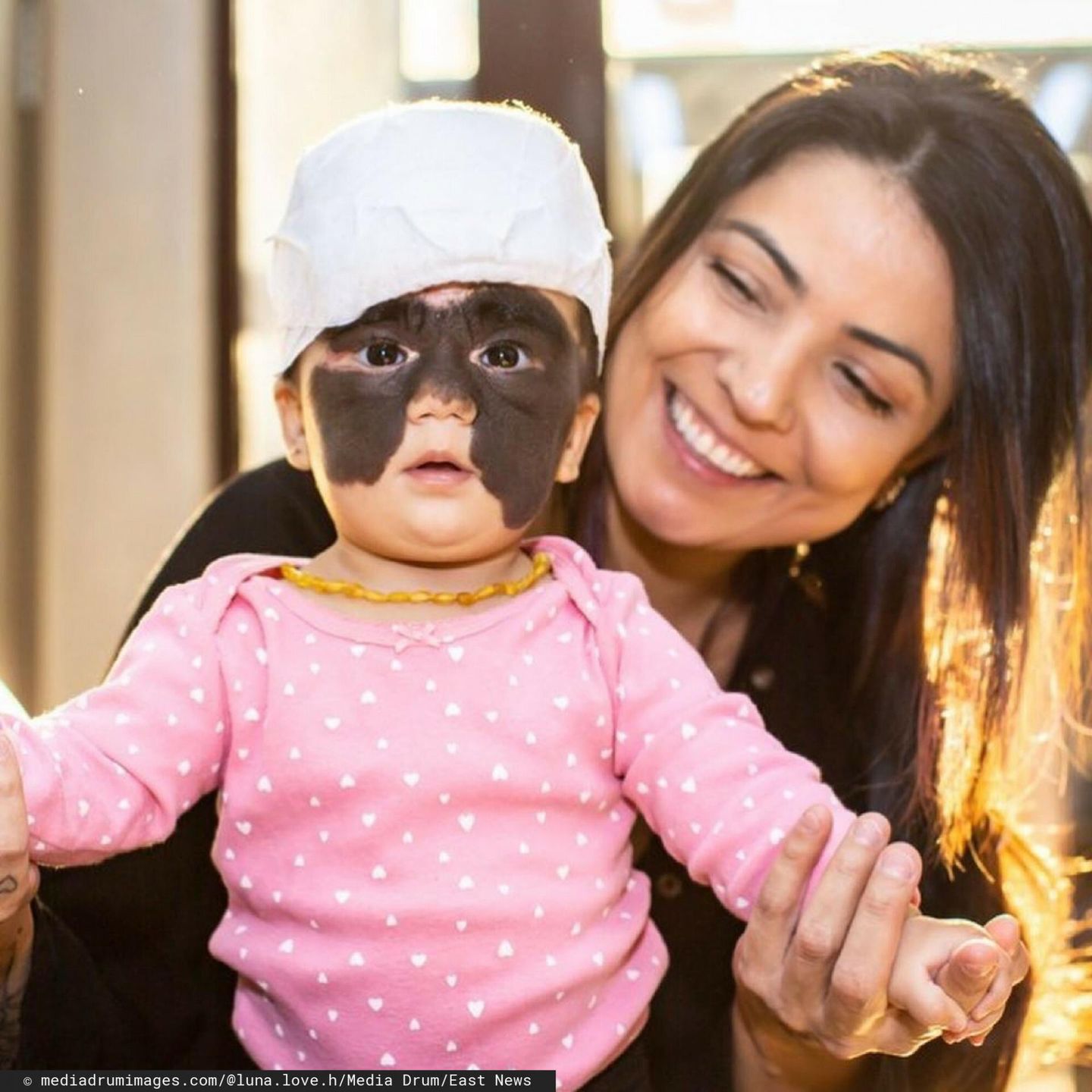 Dziewczynka wyglądała jak Batman