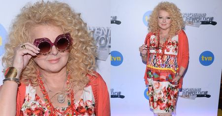 Magda Gessler w sukience "inspirowanej" projektem Dolce&Gabbana!