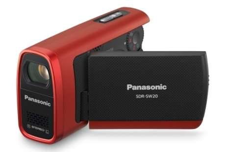 CES 2008: Ultramobilne i wytrzymałe kamery Panasonic na karty SD