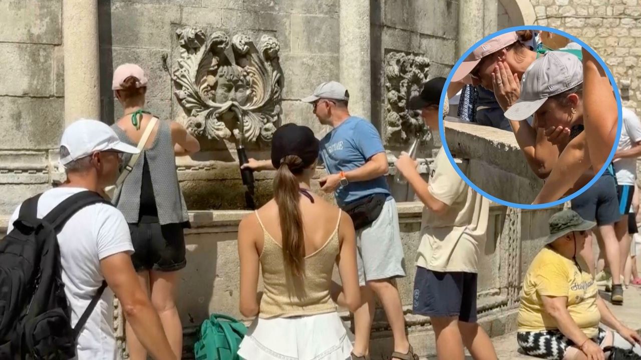 Mordercze upały w Chorwacji. Turyści uciekają przed słońcem