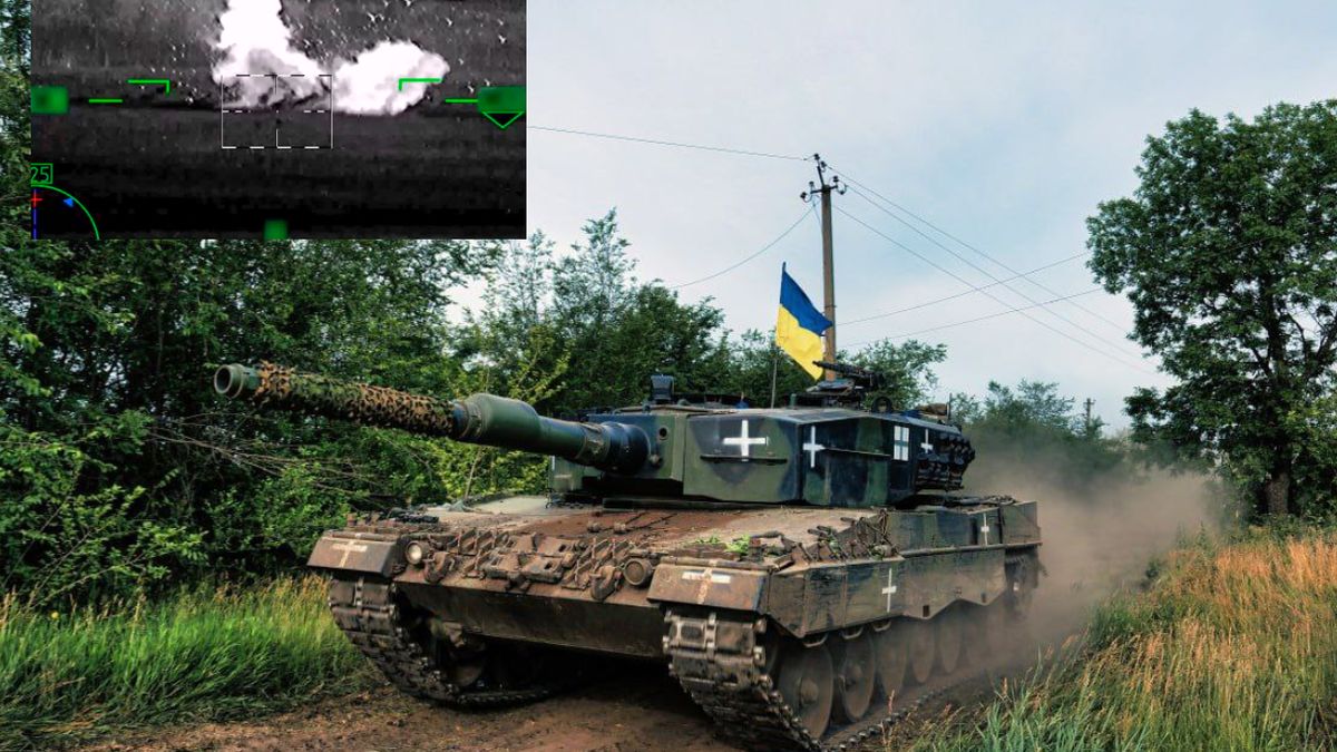 Rosjanie twierdzili, że zniszczyli czołg Leopard, ale trafili tylko w ukraiński traktor