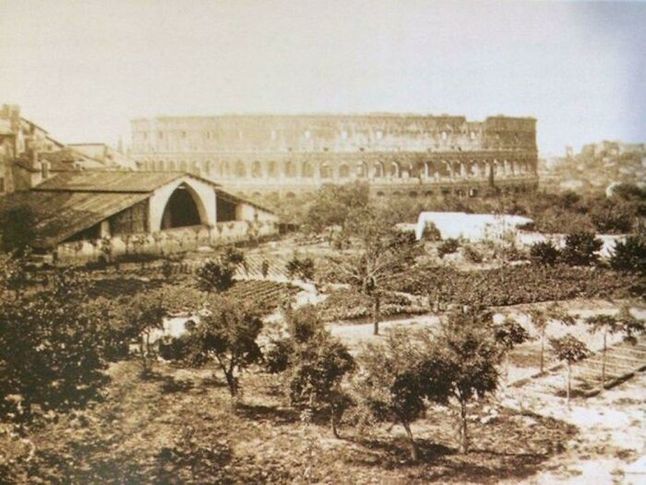 Rzym, gdy stał się stolicą Królestwa Włoch. 1871.