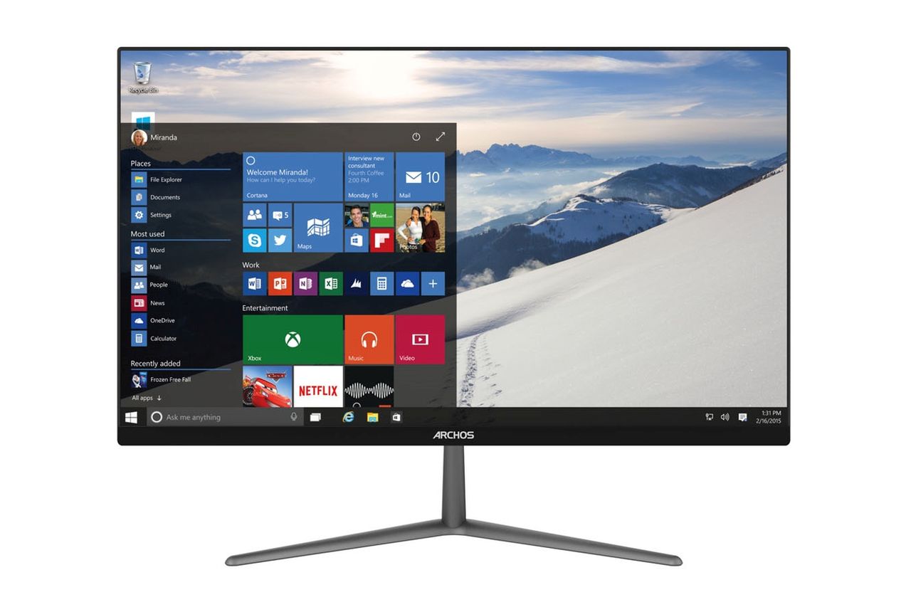 ARCHOS Vision 215: komputer All-in-one z Windows 10 za 1399 złotych