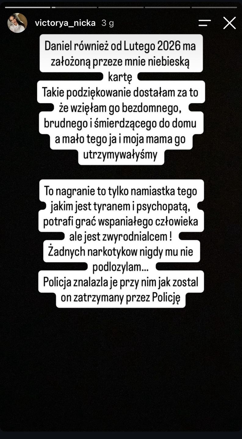 Relacja Wiktorii o Danielu Martyniuku
