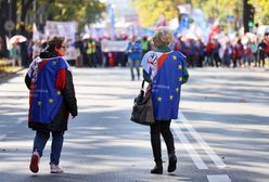 Wrocław. "My zostajemy w Europie". Protest na placu Solnym