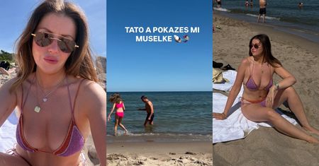 Ciocia Liestyle wypoczywa nad Bałtykiem. U jej boku NIE ZABRAKŁO Jakoba Kosela z dziećmi (FOTO)