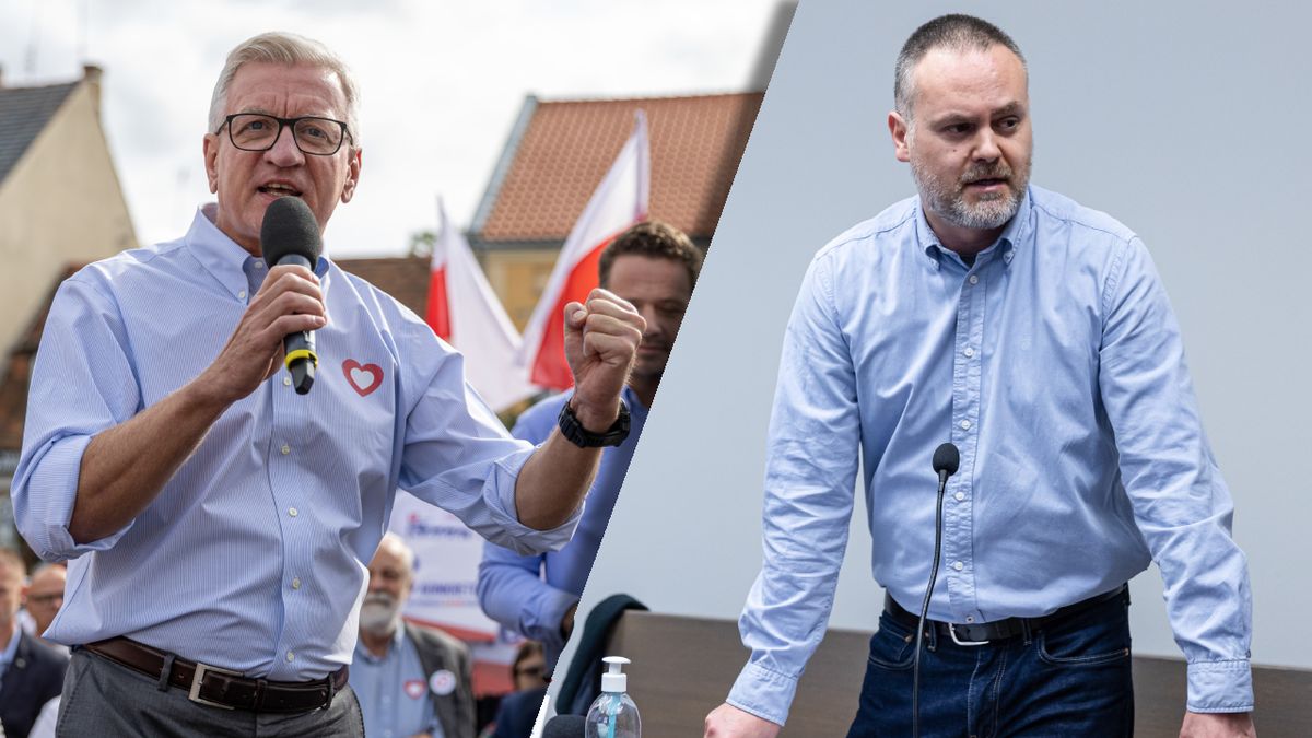 Jacek Jaśkowiak i Tomasz Hejna