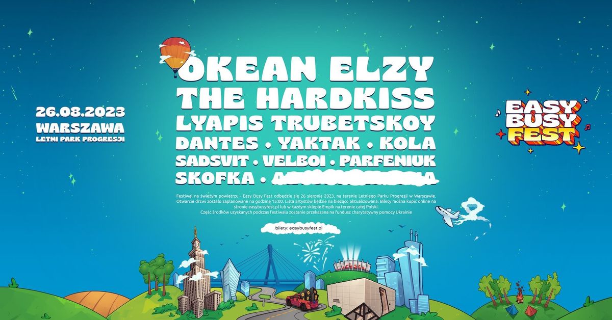 Easy Busy Fest - фестиваль української музики у Варшаві