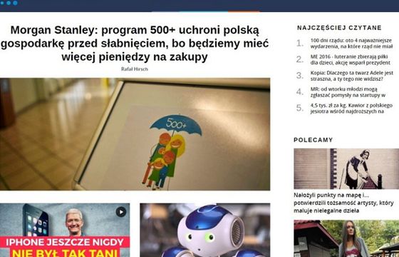 Next.gazeta.pl według interaktywnych jest bardziej przystępny i mniej branżowy od Business Insidera