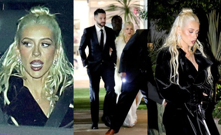 Christina Aguilera świętuje z narzeczonym jego 40. urodziny
