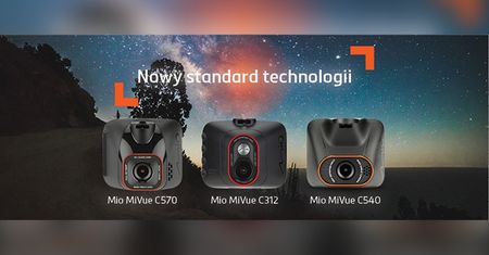 Nowe wideorejestratory Mio ze średniej półki