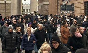 Tłumy na każdym kroku. "To była walka o przetrwanie"