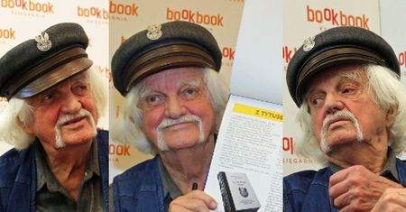 95-letni Papcio Chmiel prezentuje najnowszą część przygód Tytusa, Romka i A'Tomka (FOTO)
