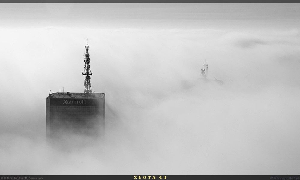 Warszawa we mgle (dużo zdjęć)