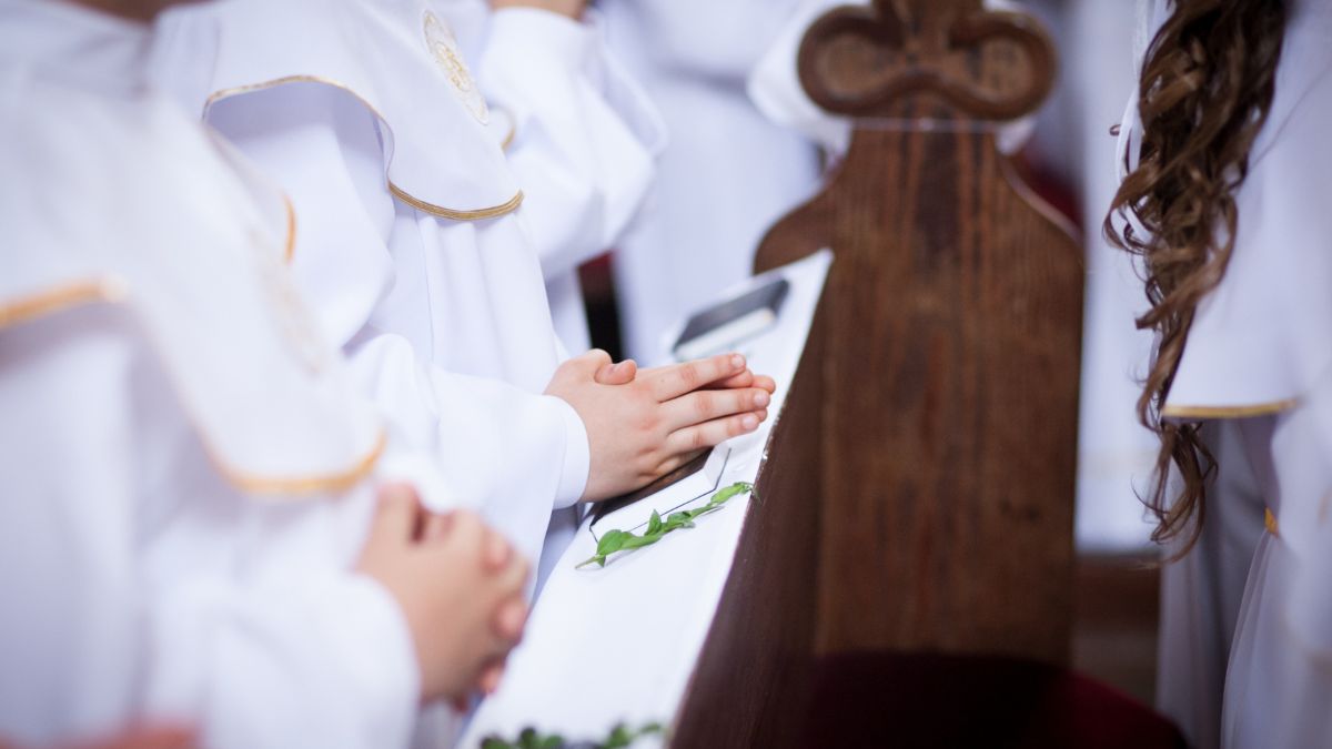 Pierwsza Komunia Święta.