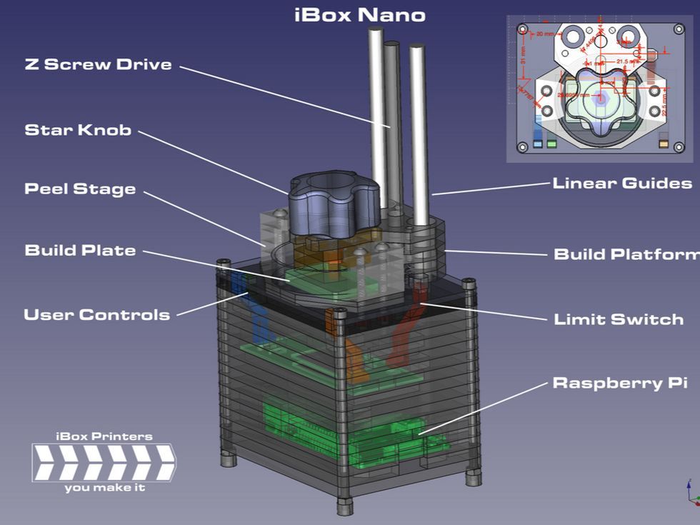 Tak wygląda przełom w druku 3D: najmniejsza na świecie drukarka iBox Nano 3D 2